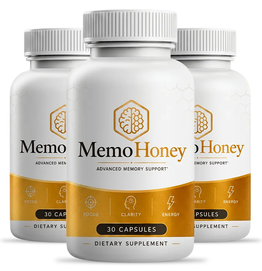 MemoHoney 3 bottles package